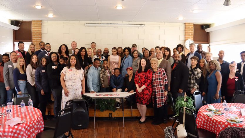Herschel Attends Fish Fry in South Fulton County