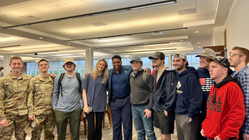 Herschel Speaks to Students at the University of North Georgia