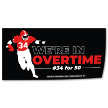 Overtime Sticker